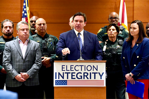 Twenty Floridians were arrested throughout the state for voter fraud, sparking outrage from elected officials and community activists alike