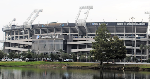 A message projected outside of TIAA Bank Field Stadium launched a conversation about antisemitism in Florida and beyond