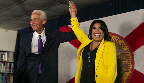 Charlie Crist’s experience helped clinch his victory in the primary, but voters are reckoning with the nature of his Republican past