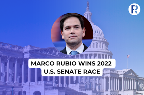 Marco Rubio wins the Florida senate general election, launching the state's status as a swing state into question